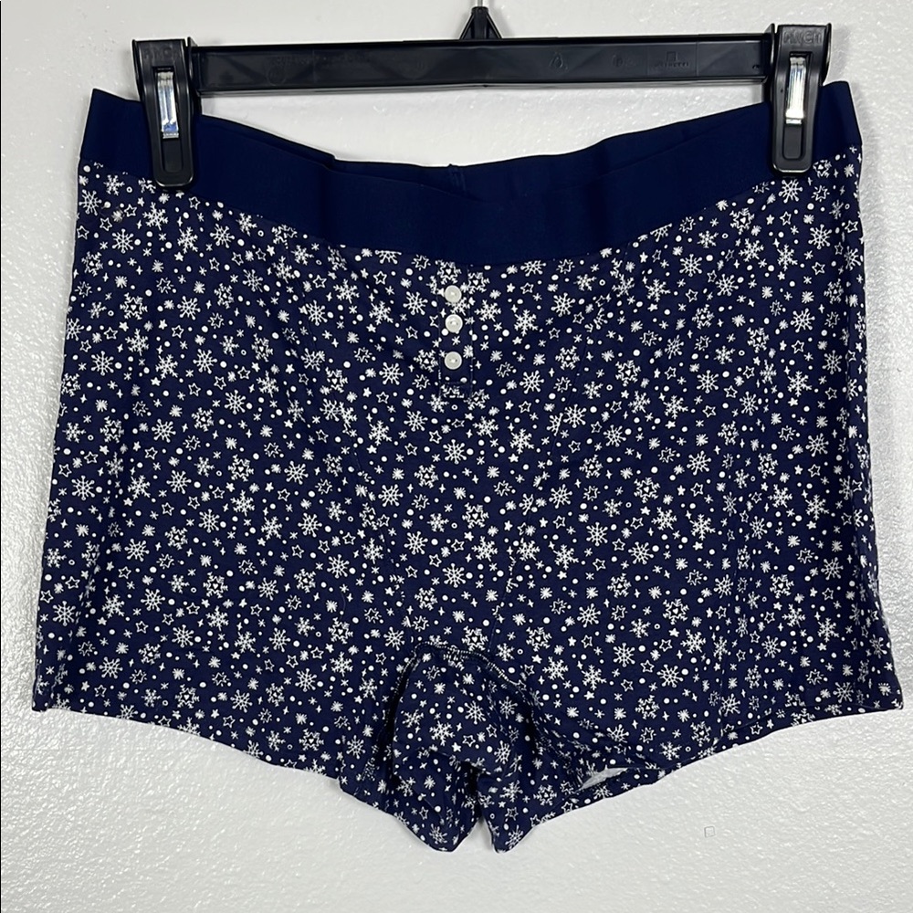 Aerie Blue and White Boy shorts style Intimates